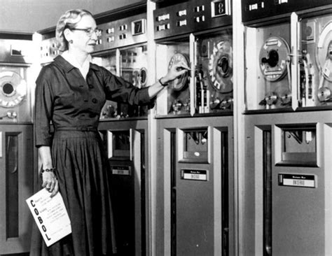 Grace hopper in 1952 | blog post photo from www.computerhist… | Flickr