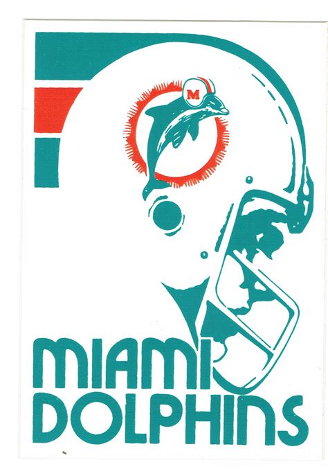 1970s Dolphins sticker | Miami dolphins logo, Miami dolphins wallpaper ...