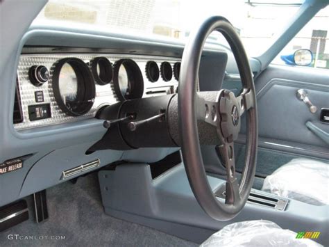 Light Blue Interior 1978 Pontiac Firebird Trans Am Coupe Photo #57214630 | GTCarLot.com