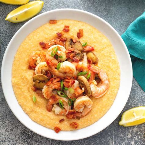 Cajun Shrimp and Grits Recipe | Lemon Blossoms