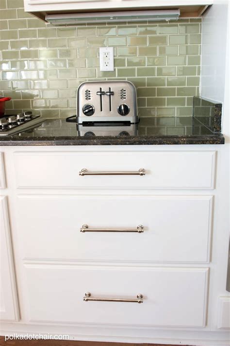 Painted Kitchen Cabinet Ideas and Kitchen Makeover Reveal - The Polka Dot Chair