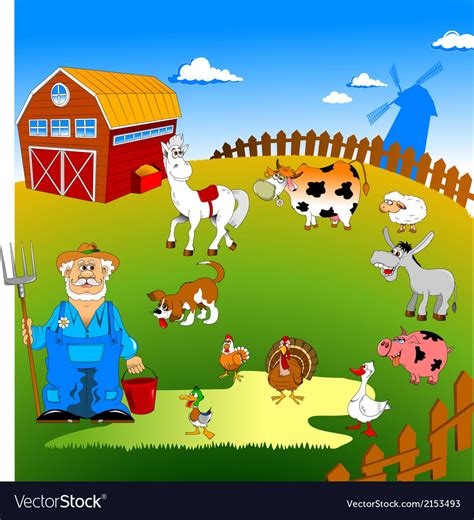 Top 100 + Cartoon farm scene - Delhiteluguacademy.com