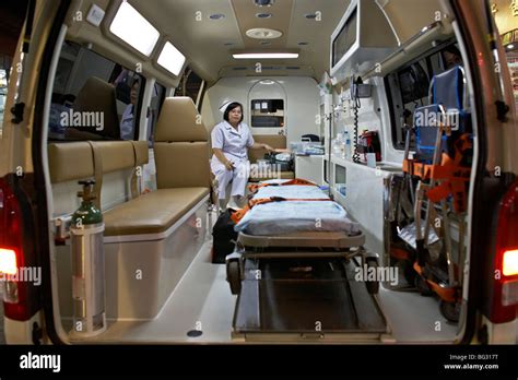 Ambulance interior hi-res stock photography and images - Alamy