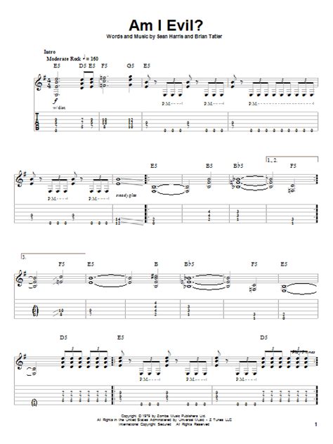 Am I Evil? by Metallica - Guitar Tab Play-Along - Guitar Instructor