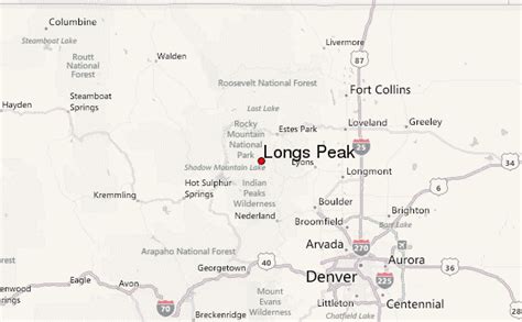 Longs Peak Mountain Information