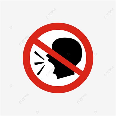 Warning Signs Clipart Hd PNG, No Loud Warning Signs, Prohibited, Logo, Uproar PNG Image For Free ...