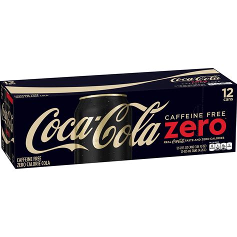 Coca-Cola Caffeine-Free Zero Sugar Soda, 12 Fl. Oz., 12 Count - Walmart.com