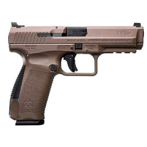 Canik TP9SF 9mm Luger 4.46in FDE Pistol - 10+1 Rounds | Sportsman's ...