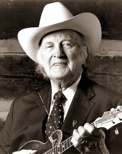 Bill Monroe, a popular bluegrass singer. Bluegrass is an American genre of music. (With images ...