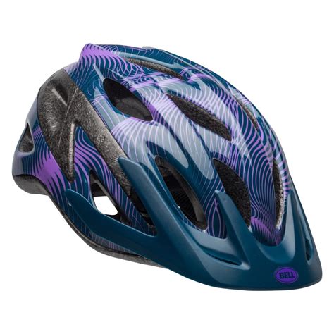 Bell Sports Peak Energized Youth Bike Helmet Purple/Blue - Walmart.com - Walmart.com