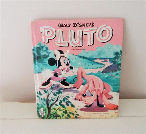 Walt Disney's Pluto Children's Book Tell-a-Tales | Etsy