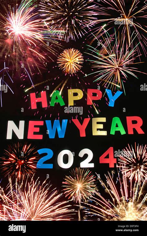 HAPPY NEW YEAR 2024 Stock Photo - Alamy