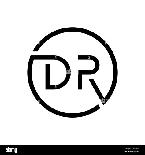 Dr logo vector Black and White Stock Photos & Images - Alamy