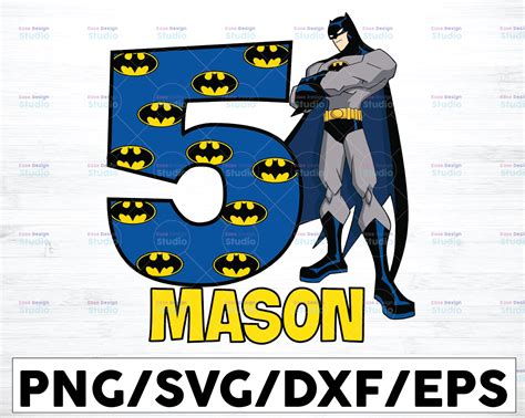 Personalized Name Batman Birthday Svg, Batman Birthday Svg, Family Matching Batman - Crella