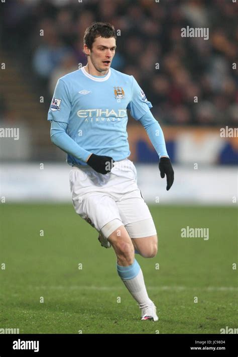 ADAM JOHNSON MANCHESTER CITY FC KC STADIUM HULL ENGLAND 06 February ...