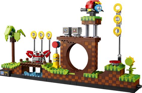 LEGO Ideas Sonic the Hedgehog Green Hill Zone (21331) Officially ...