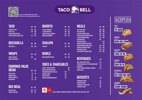 Taco Bell Menu 2024 With Pictures 2024 - Dodi Yolane