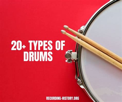 20+ Types Of Drums Around The World With Names & Pictures