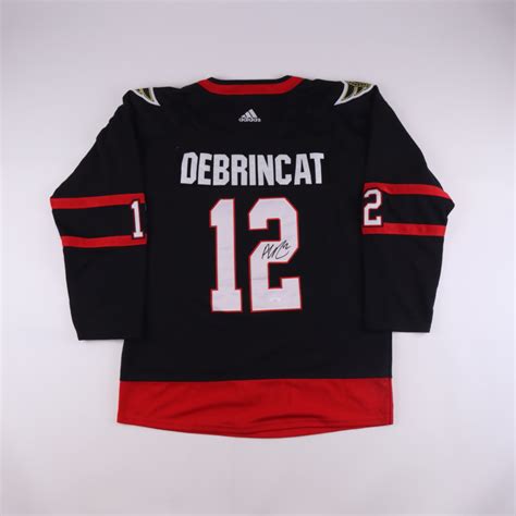 Alex DeBrincat Signed Senators Jersey (JSA) | Pristine Auction