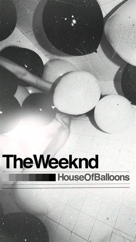 House of Balloons album cover edit : r/TheWeeknd