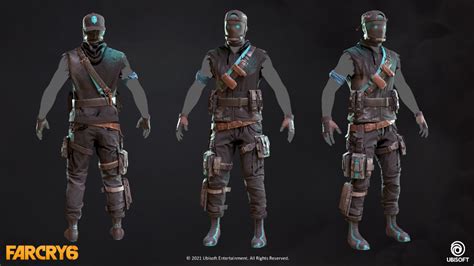 ArtStation - Far Cry 6 - Player Skins, Calvin Verhoolen | Far cry 6 ...