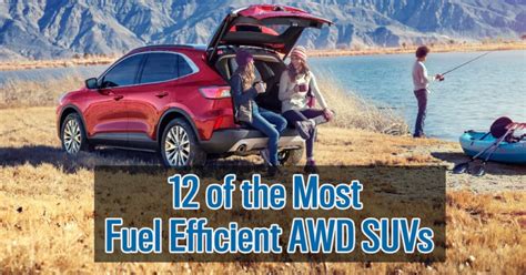 12 of the Most Fuel Efficient AWD SUVs 2020 - Trusted Auto Professionals