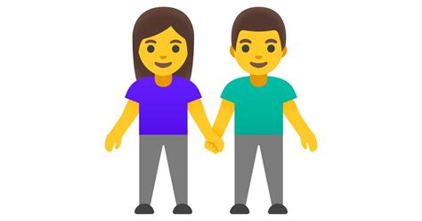 👫 Woman And Man Holding Hands Emoji