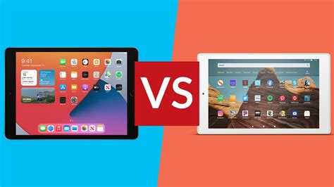 Apple iPad 10.2 (2020) vs Amazon Fire HD 10: is Amazon’s tablet as good ...