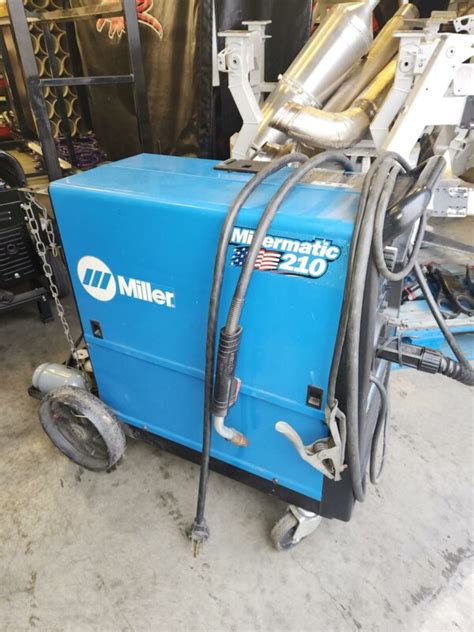 MILLERMATIC 210 MIG WELDER – Circle Track Warehouse Inc.