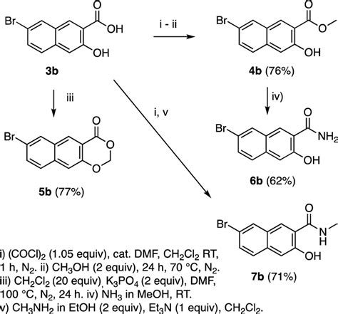 Synthesis of carboxyl derivatives of 3b. | Download Scientific Diagram