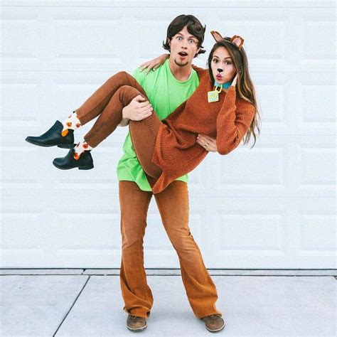 The Best 420 Halloween Costumes - Shaggy and Scooby Doo at DopeBoo.com | Easy couple halloween ...