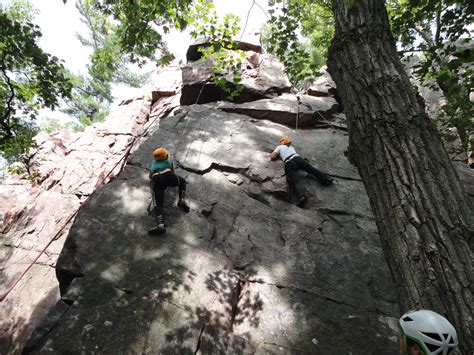 Devil's Lake Rock Climbing - Northpoint Adventures