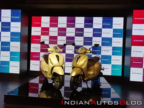 Bajaj Chetak electric scooter unveiled