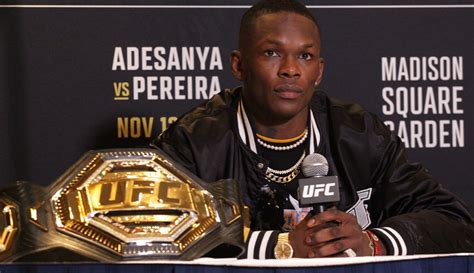 israel-adesanya-ufc-281-media-day-2 | MMA Junkie