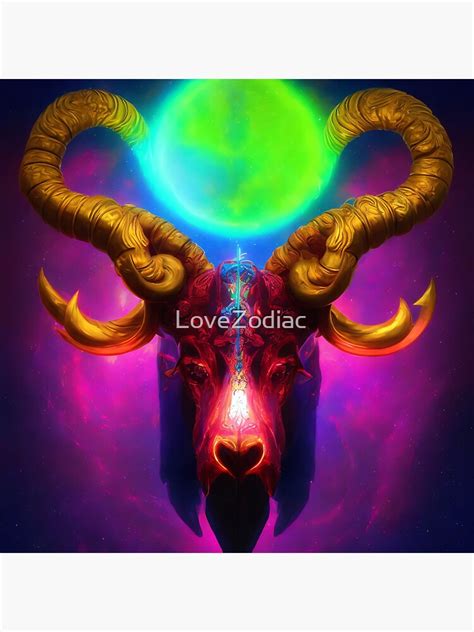 "Aries zodiac sign, illustrative art, artist interpretation, concept ...