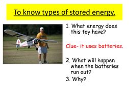 Stored energy | Teaching Resources