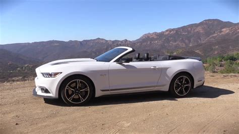 2016 Ford Mustang GT Convertible California Special Review - TrackWorthy - YouTube