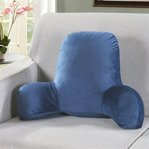 Large Plush Backrest Lumbar Back Reading Pillow with Arms,Support TV ...