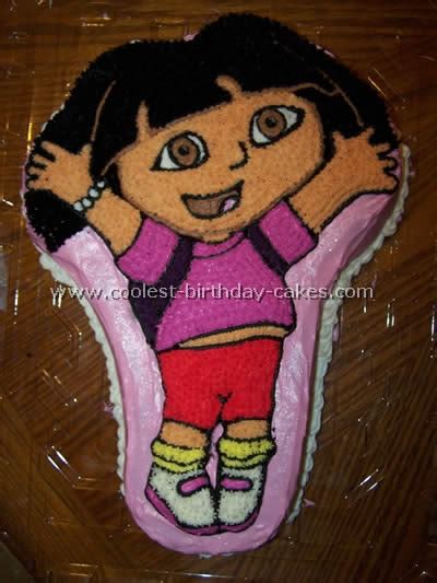 Cool Homemade Dora Birthday Cake Ideas and Decorating Tips