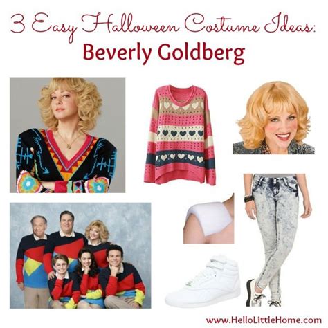 3 Easy Halloween Costume Ideas: Beverly Goldberg | Hello Little Home #Halloween #BeverlyGoldberg ...