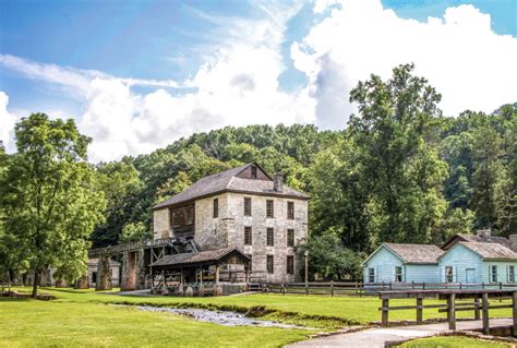 Spring Mill State Park - Limestone Country