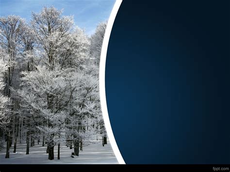 Free Wintertime PowerPoint Template | Powerpoint background templates ...