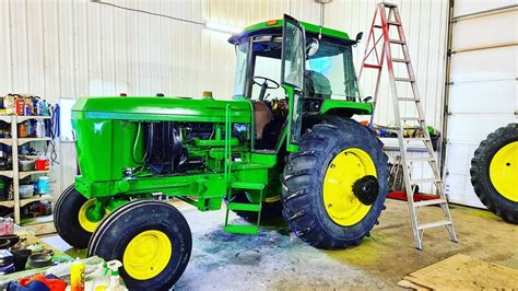 4440 restoration gets fresh paint and we installed a 50/55/60 series cab kit into a 40 series ...