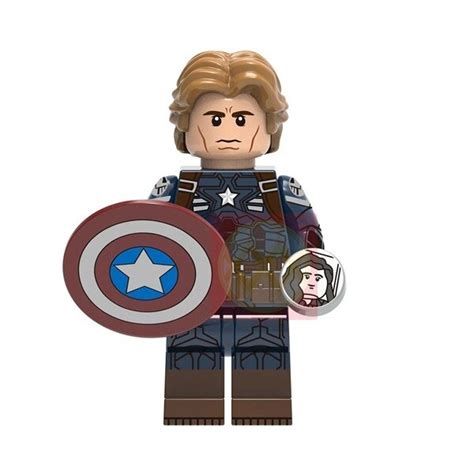 Steve Rogers (Captain America) Marvel Avengers Endgame Lego Minifigures ...