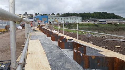 Sheet Pile Capping Beam System | Fast-Form Systems | Formwork