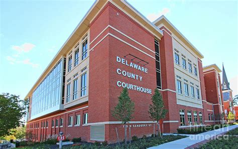 New Delaware County Courthouse 5165 Photograph by Jack Schultz - Pixels