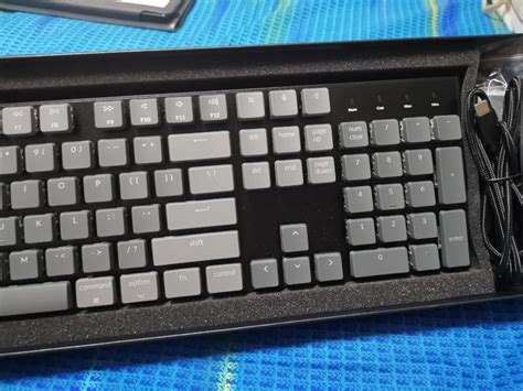 Keychron K1 V4 RGB Brown Switches, Computers & Tech, Parts & Accessories, Computer Keyboard on ...