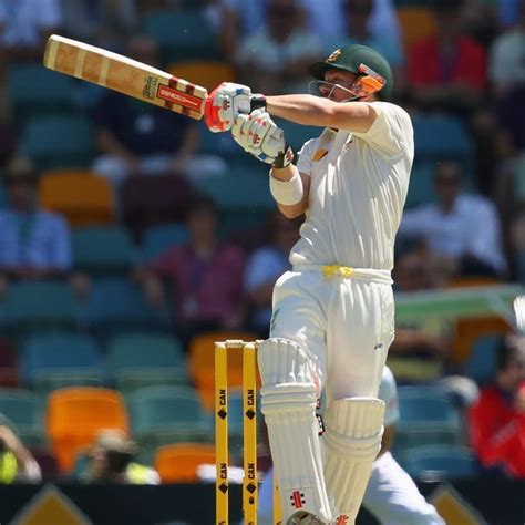 Warner hooks Broad's first ball of the Ashes for four - David Warner of Australia bats during ...