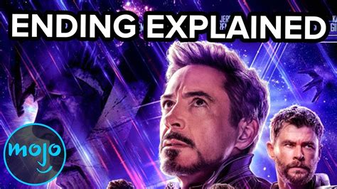 Avengers Endgame Ending Explained - YouTube