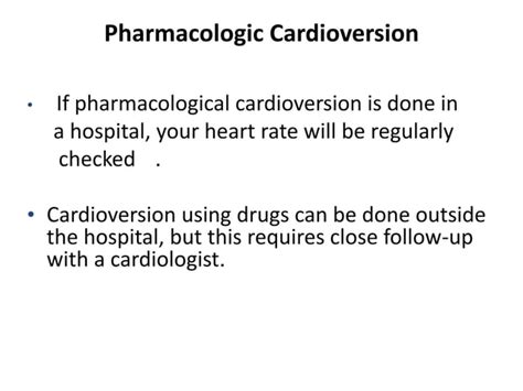 Defibrillation -cardioversion Cardioversion is a medical procedure by which an abnormally fast ...